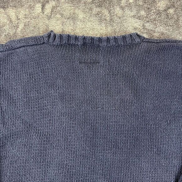 Vtg Warner Bros Eagles Eye Chunky Knitted Looney Tunes Christmas Sweater Sz M* - Picture 12 of 14